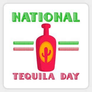 National tequila day Sticker